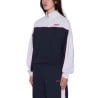 OBEY Zeno Mock Neck Zip Up Dark Navy Multi Femme