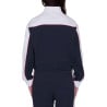 OBEY Zeno Mock Neck Zip Up Dark Navy Multi Femme