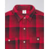 Edwin Work Shirt Red Garment Washed | Workwear Denim