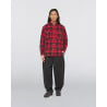 Edwin Work Shirt Red Garment Washed | Workwear Denim