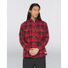 Edwin Work Shirt Red Garment Washed | Workwear Denim