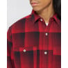 Edwin Work Shirt Red Garment Washed | Workwear Denim