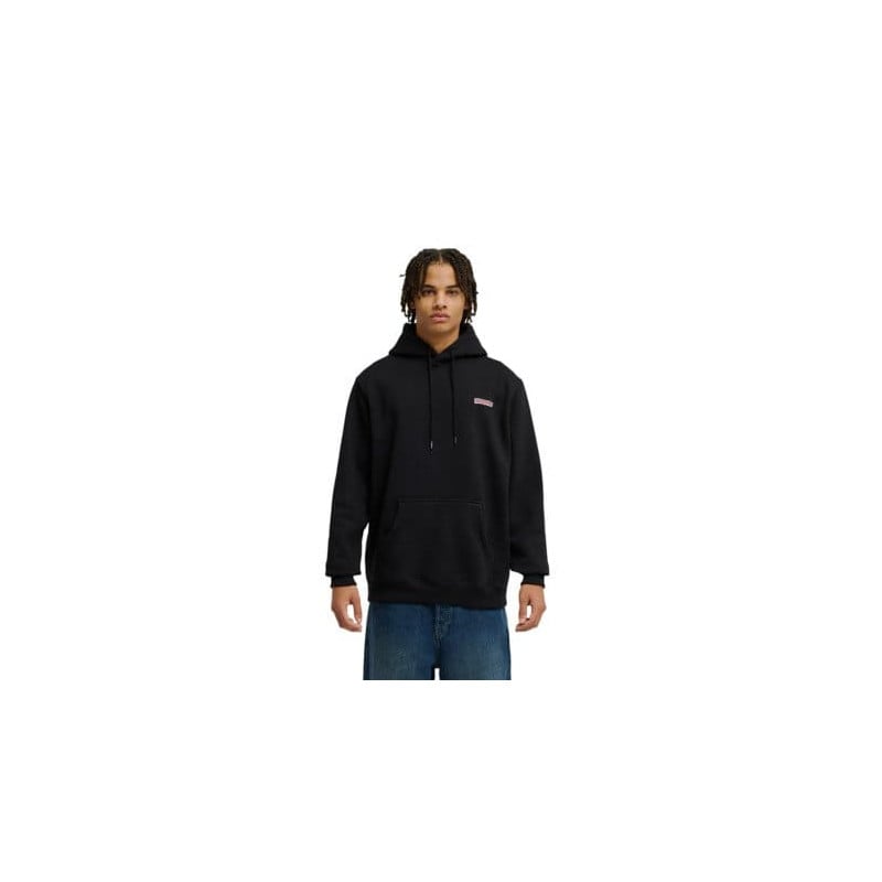Sweat à Capuche DC Shoes Patch It Hood Black | Streetwear & Skate