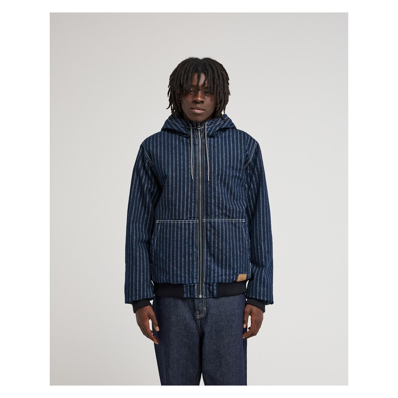 Blouson Element Dulcey Denim Hood Herringbone