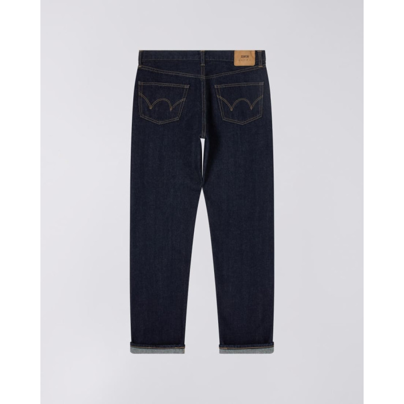 Jean EDWIN Regular Straight Blue Rinsed 200M – Denim Japonais