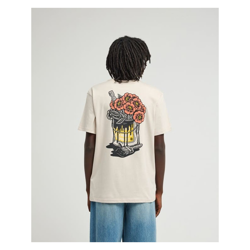 T-shirt Element Flower Pot Oat Milk