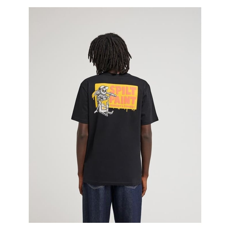 T-shirt Element Timber Canned Flint Black