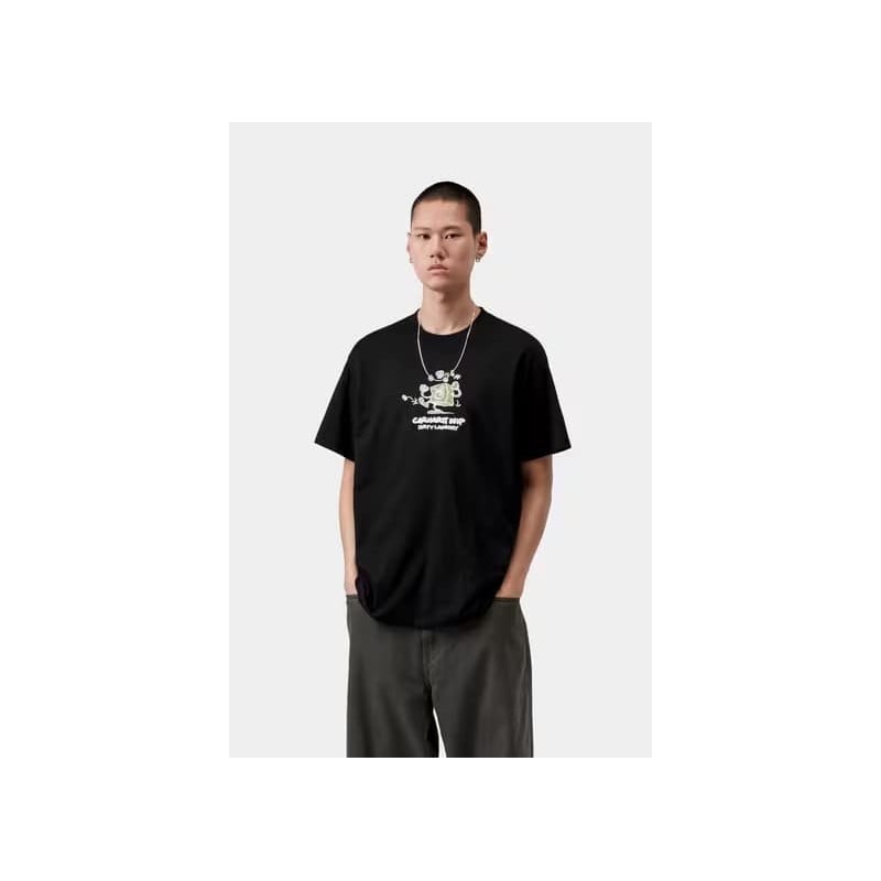 Carhartt WIP Dirty Laundry Black – T-Shirt Streetwear