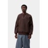 Carhartt WIP Chase Sweat Palisander – Sweat-shirt Homme Logo Brodé