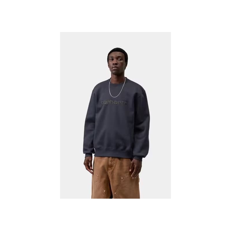 Carhartt WIP Sweat Dark Navy Dark Scarab | Homme