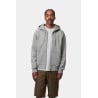 Carhartt WIP Chase Jacket Grey Heather | Sweat Zip à Capuche Homme