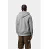 Carhartt WIP Chase Jacket Grey Heather | Sweat Zip à Capuche Homme