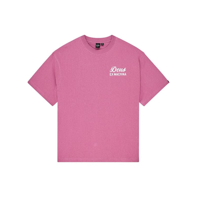 Deus Ex Machina Canggu Sign Tee Red Violet