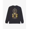 RVCA The Temperance LS Tee Washed Black | Heritage
