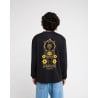 RVCA The Temperance LS Tee Washed Black | Heritage