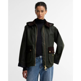 BARBOUR CARVILLE WAX JACKET...