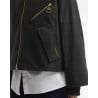 Barbour Arlene Checked Wax Jacket Olive | Veste Femme