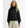 Barbour Beadnell Cropped Wax Jacket Sage | Veste Femme