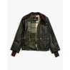 Barbour Beadnell Cropped Wax Jacket Sage | Veste Femme