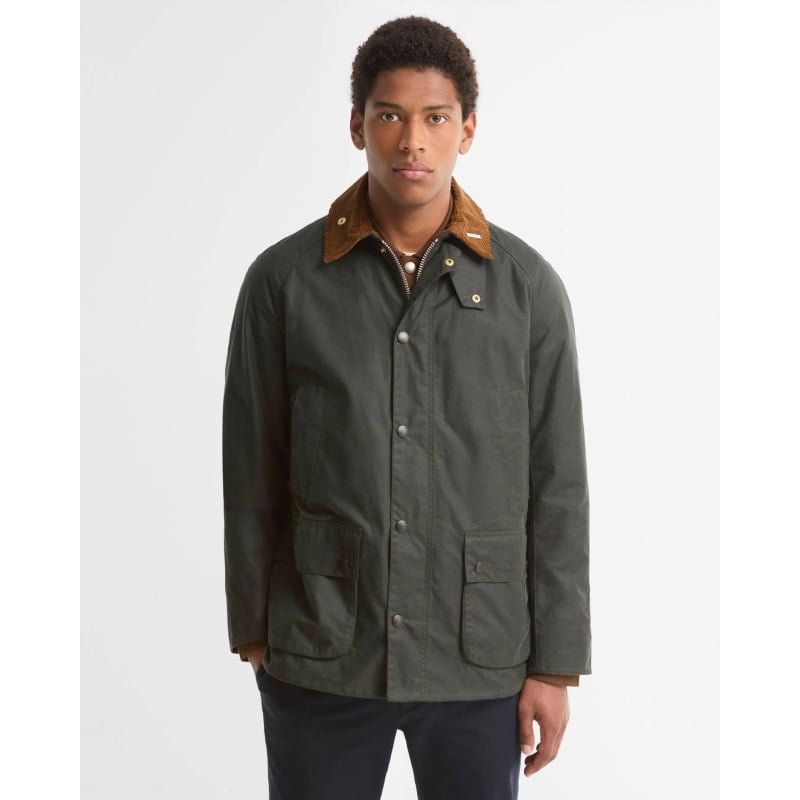 Barbour Icons Ashby Wax Jacket Sage | Veste Homme