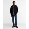 Barbour Ramsey Tailored Cord Navy | Chemise Velours Hiver