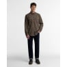 Barbour Panwell Thermo Weave Regular Fit Camel