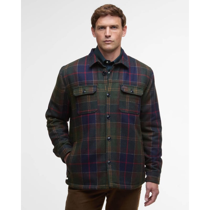 Barbour Willberry Overshirt Classic Tartan | Chemise doublée
