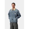 Carhartt OG Detroit Jacket Blue Dusty | Old Used