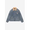 Carhartt OG Detroit Jacket Blue Dusty | Old Used