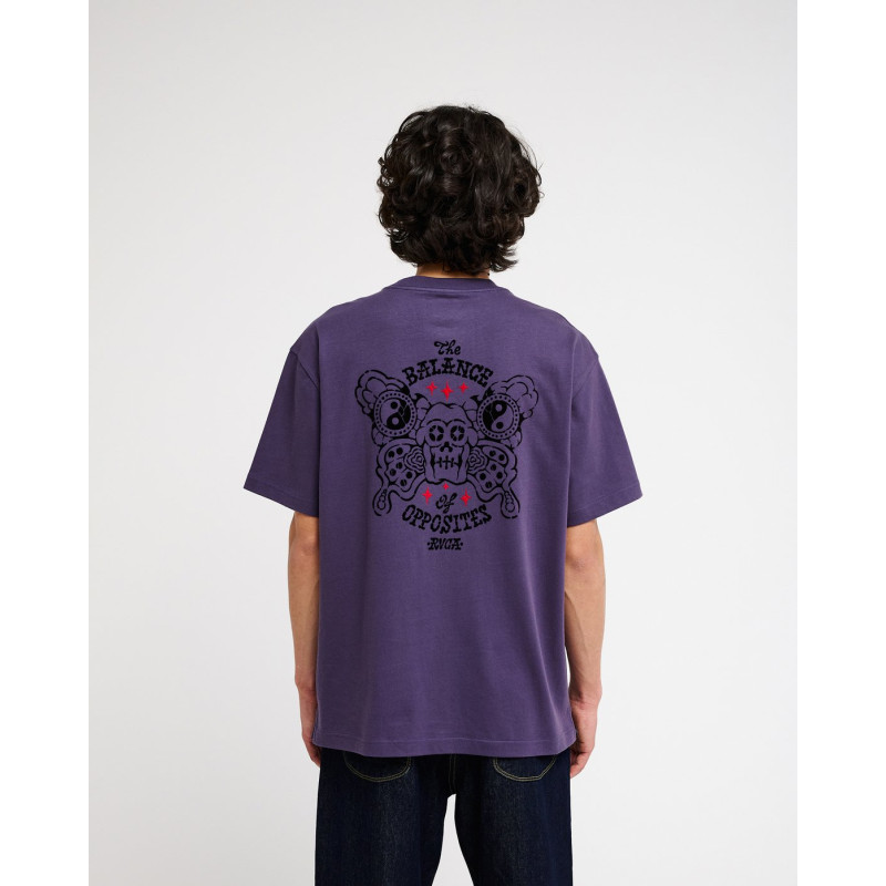 RVCA BALANCE TEE VIOLET KRB0