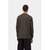 Carhartt L/S Chase Tee Shungite Gold | T-Shirt Streetwear