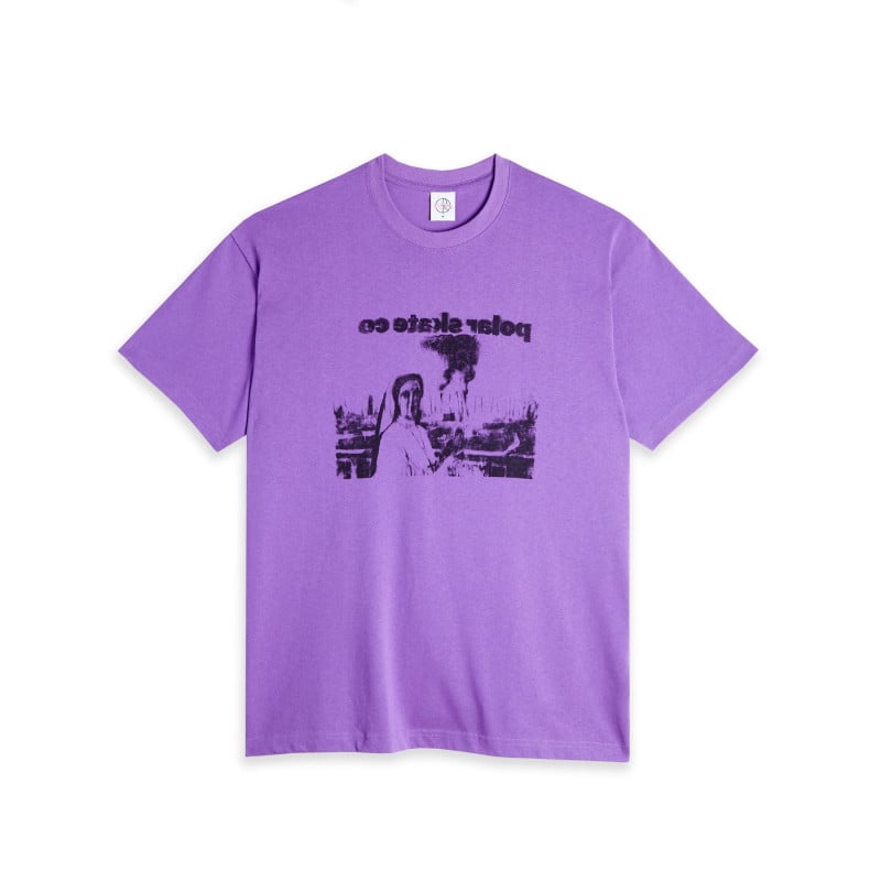 POLAR SKATE.CO TEE SS APOCALYPSE NUN ULTRAVIOLET