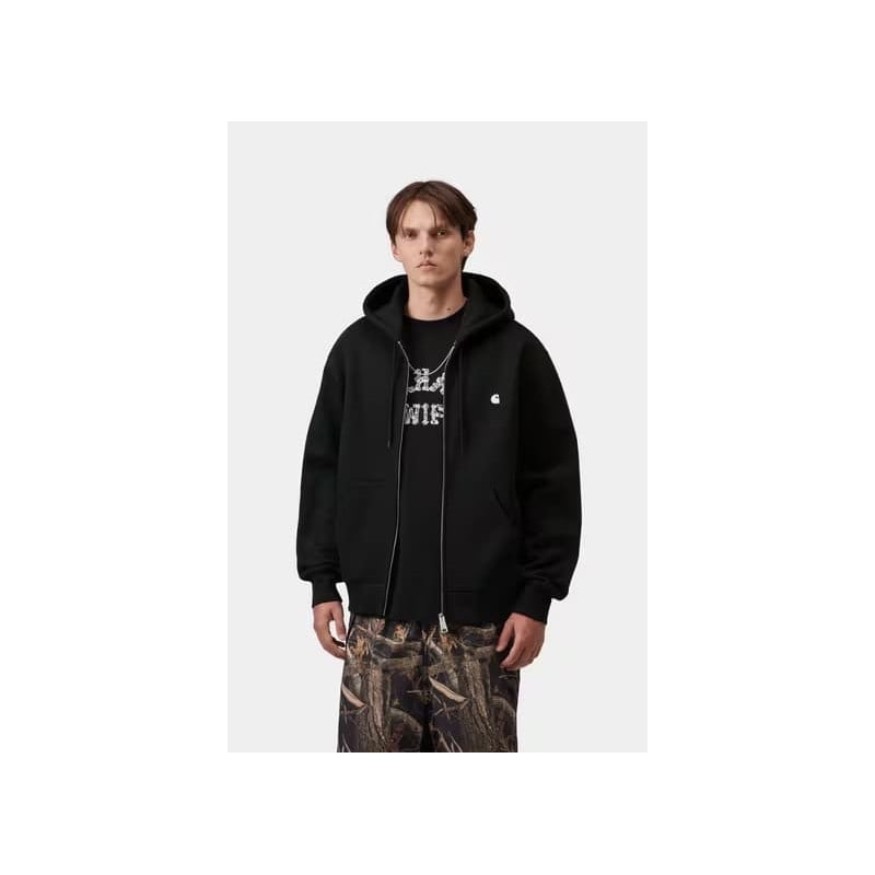 Carhartt Hooded Mack Jacket Black | Veste Homme