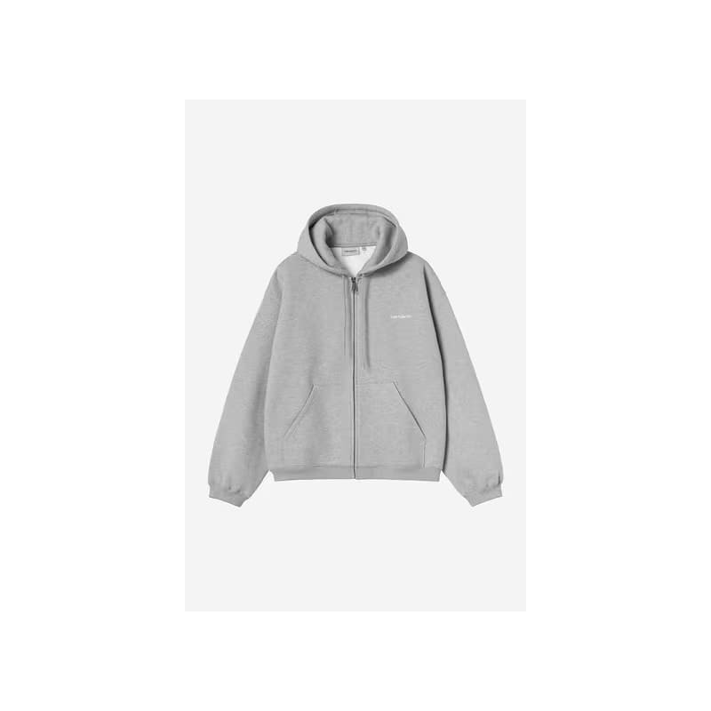 Carhartt WIP Hooded Ebbert Jacket Grey Heather | Homme