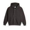 POLAR SKATE.CO WAFFLEZIP HOODIE DIRTY BLACK