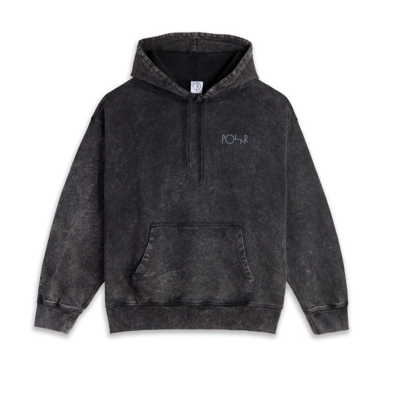 POLAR SKATE.CO FADE FRANCK HOODIE BLACK