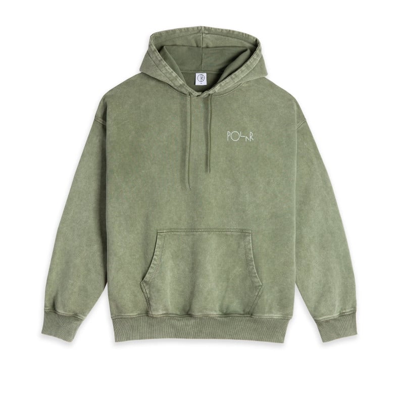 POLAR SKATE.CO FADE FRANCK HOODIE ARMY GREEN