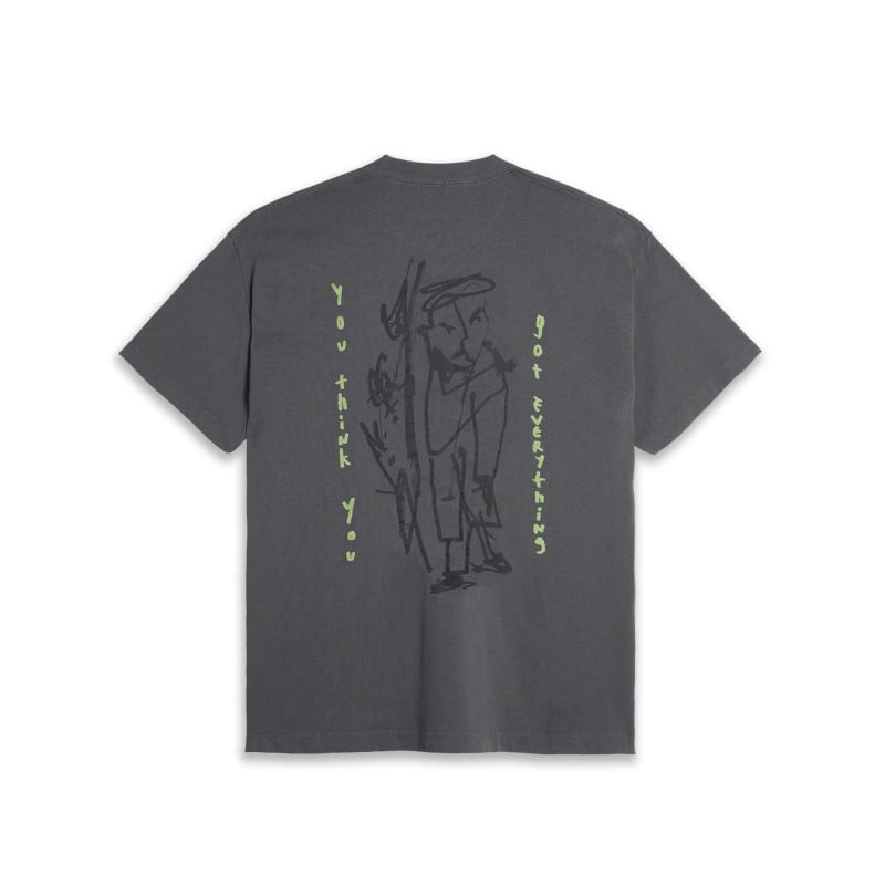POLAR SKATE.CO GOT EVERYTHING TEE GRAPHITE