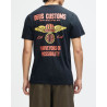 Deus Ex Machina Cutaway Tee Black | T-Shirt Workwear Homme