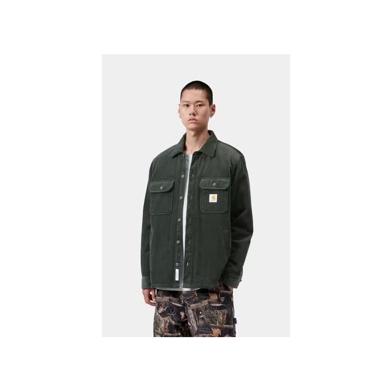 Carhartt WIP Whitsome Cord Overshirt Raven | Workwear
