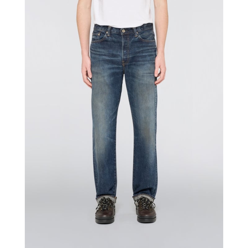 Edwin Regular Straight Blue Dark Used 122M | Jean Homme