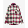 Barbour Bowmont Shirt Highland Check Ecru | Chemise Homme