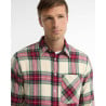 Barbour Bowmont Shirt Highland Check Ecru | Chemise Homme