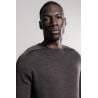 Pull Aris Marron Nitto Knitwear | Made in France