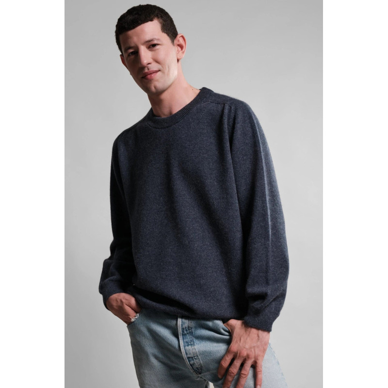 Pull Armen Navy Mix Nitto Knitwear | Made in France