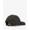 Barbour Clyde Cap Brown Olive Plaid | Casquette Homme