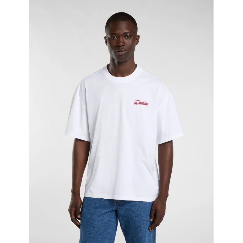 DICKIES CORNVILLE SS TEE WHITE
