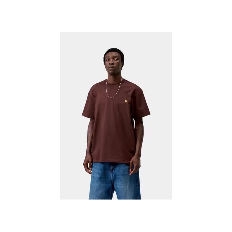 Carhartt American S/S Tee Amarone | T-Shirt Homme