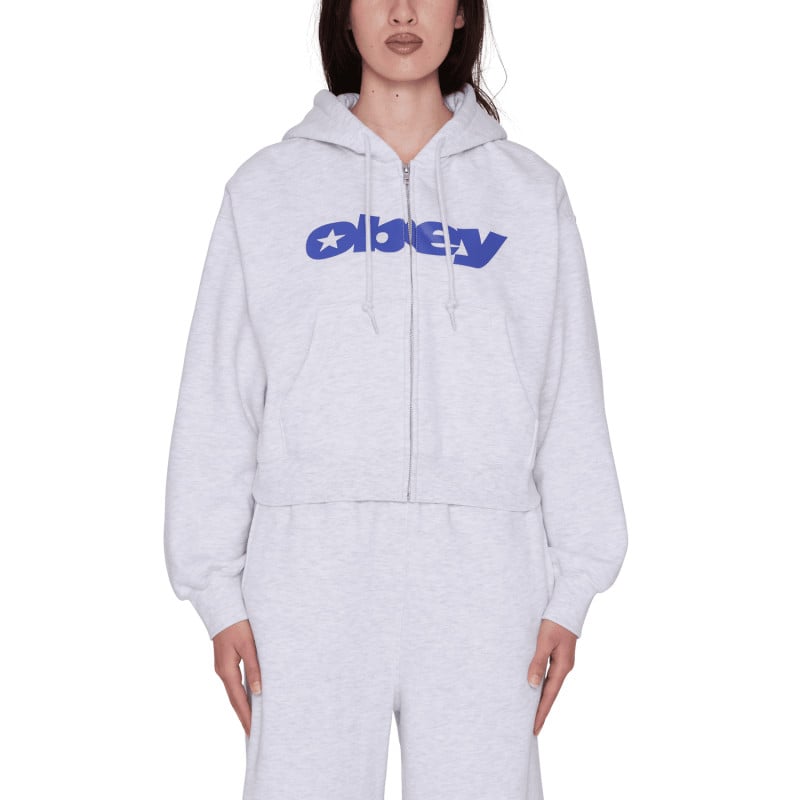 OBEY Speed Star Zip Up Hoodie W' | Sweat Femme