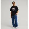 DCSHOES PAINTED VAN TEE BLACK KVJ0
